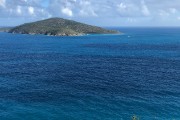 many uninhabitated islands like this one surround St Thomas